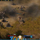 Top down screenshot of a warrior fighting zombies in Lost Ark.